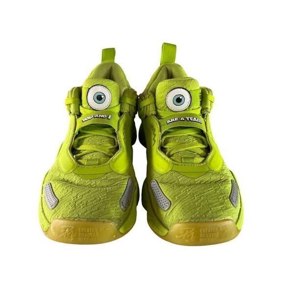 Adidas Donovan Mitchell Monsters Inc Basketball Shoes Sneakers Green 5.5 - Picture 2 of 6